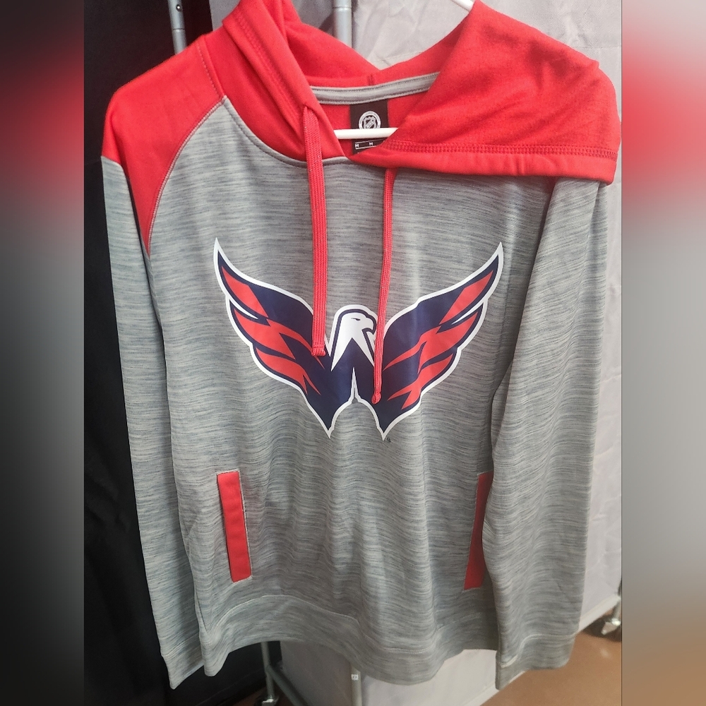 NHL Washington Capitals Mens Pullover Hoodie - Picture 1 of 2